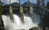 Работа ИнгурГЭС может быть ограничена из-за падения уровня воды